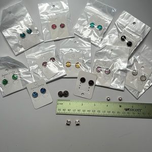 Magnetic earrings Lot of 14 pair